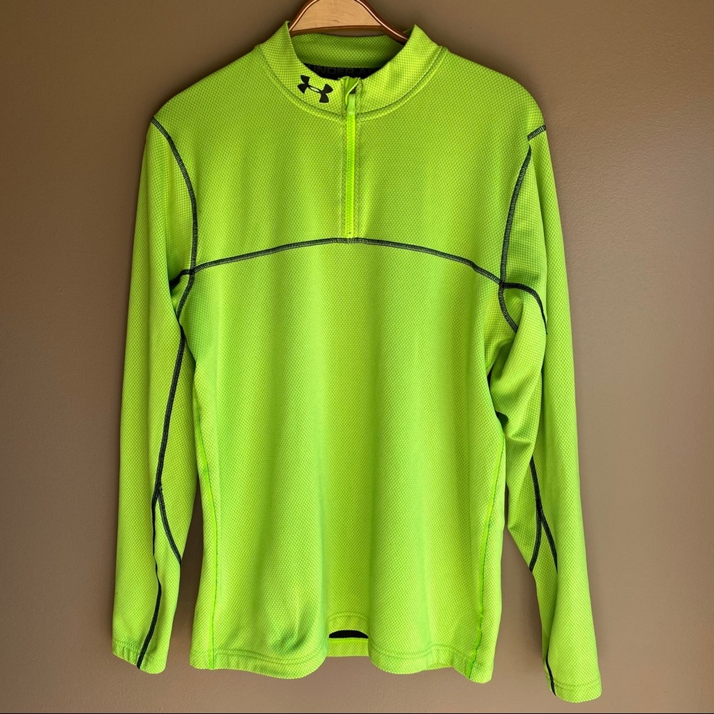 Under Armour cold gear running half zip shirt